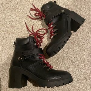 Marc Fisher Lace Up Boots